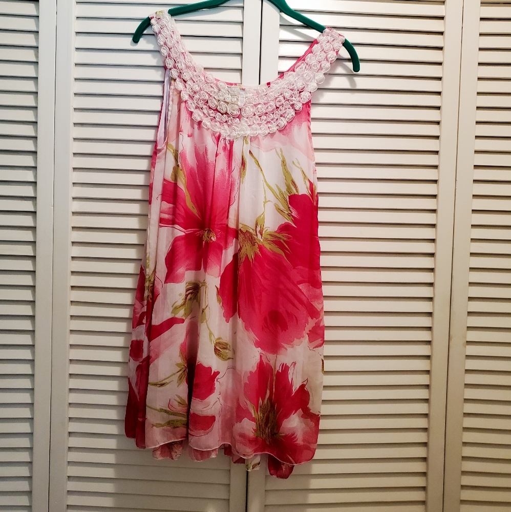 Ms.BEATRICE Floral Top, Size S